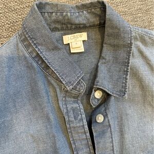 J. Crew Denim Blue Casual Shirt